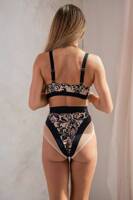 TOP MOHITO DAMASK BLACK