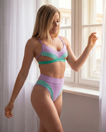 TOP ALISS FIOLET PONY Z MIĘTOWYM