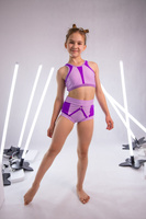 ZESTAW FIOLET PONY- SZORTY CHANTALLE KIDS TOP HONEY KIDS