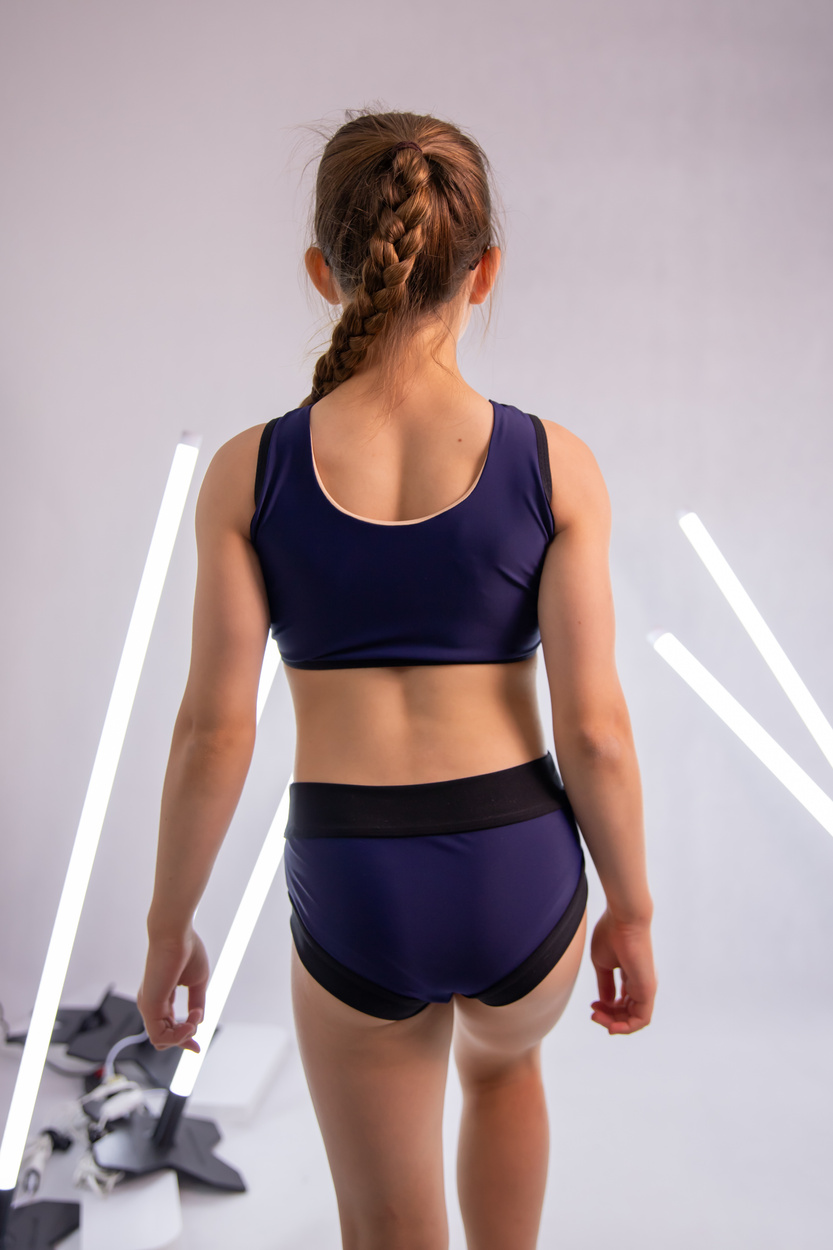ALISSA MARINEBLAU SHORTS