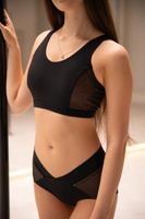 MY FAV! BLACK SHORTS MESH WITH LINING