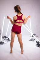 Burgundy Loopie Top