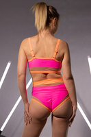 DREAM SHORTS PINK NEON WITH ORANGE FINISH