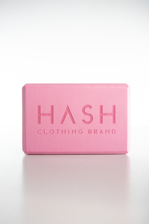 Yoga block - pink 1 pc