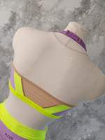TOP HONEY FIOLET PONY Z NEONOWYM WYKOŃCZENIEM