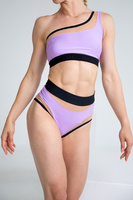 TOP SUGARFREE VIOLETTES PONY MIT SCHWARZEM BAND