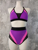 SELFOVE SHORTS PURPLE 3D WITH PINK AND BLACK FINISH