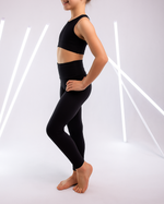 SCHWARZE AERIAL-LEGGINGS FÜR KINDER