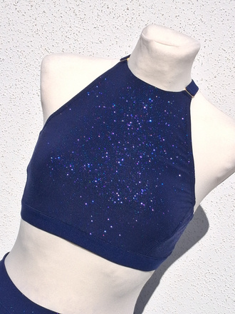 TOP KENDALL IPSF/POSA GRANATOWY GLITTER