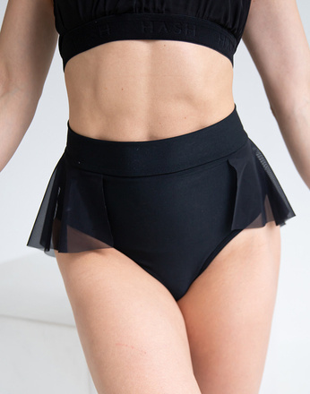 GAME TIME BLACK SHORTS WITH BLACK MESH