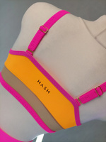 TOP WHISPER ORANGE MIT PINK FINISH