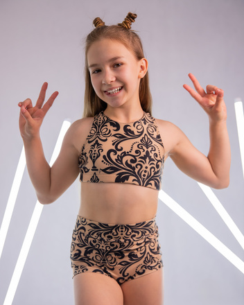 KOMPLET LOOPIE DAMASK