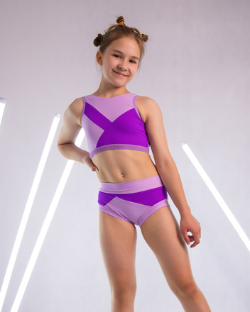 ALISSA PURPLE PONY SET