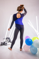 AERIAL SILKS COSTUME FOR KIDS CANDY NAVY BLUE 