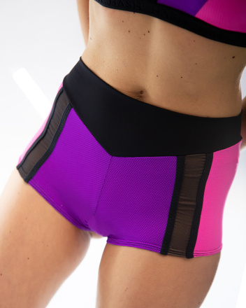 BELLA SHORTS PURPLE-PINK