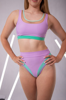 TOP BOSSMAMMA Lila Pony mit Mint