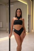 SET TOP DELTA VOILĀ SHORTS BLACK