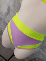 TOP HONEY FIOLET PONY Z NEONOWYM WYKOŃCZENIEM