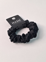SILK HAIR BAND BLACK - MIDL