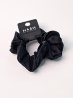 SILK HAIR BAND BLACK - BIG