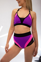 TOP HONEY PURPLE 3D WITH PINK AND BLACK FINISH