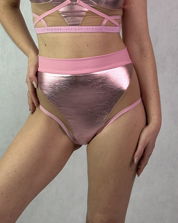 GLOW SHORTS Rose Gold + dusty pink - Valentine's Day Collection
