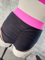 HONEY SHORTS BLACK WITH NEON FINISH