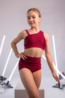 KOMPLET BORDOWY- TOP LUCKY SZORTY LOOPIE