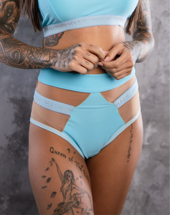 EMPIRE SHORTS  BABY BLUE