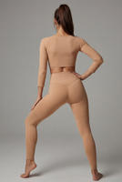 LEGGINGS MIT HOHER TAILLE – NUDE