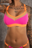 ARUBA TOP neon pink 3D