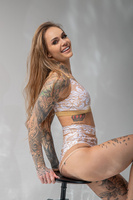 SET - MOHITO TOP AND DREAM SHORTS, LIGHT DAMASK