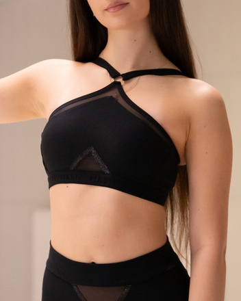 TOP TRIANGLE  WITH BLACK MESH