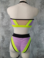 TOP HONEY PURPLE PONY WITH WITH NEON BLACK FINISH