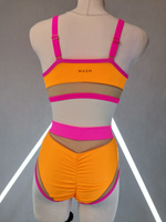 TOP WHISPER ORANGE MIT PINK FINISH