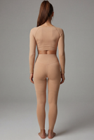 LEGGINGS MIT HOHER TAILLE – NUDE